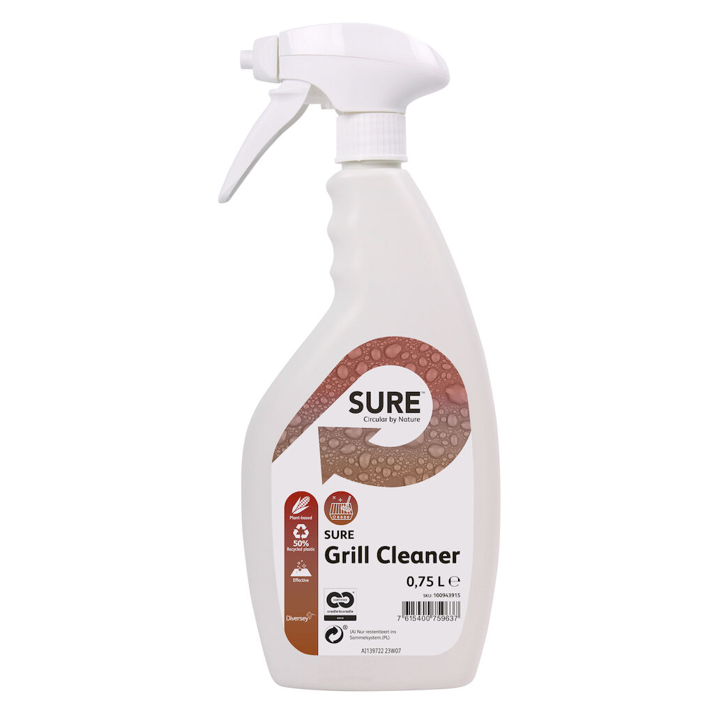 SURE Grill cleaner 6x0.75L - Prostředek na čištění grilů